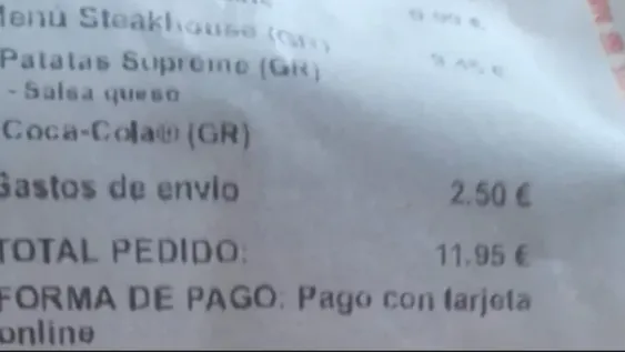 Indignación por el insólito pedido de un cliente al delivery que le llevó la comida
