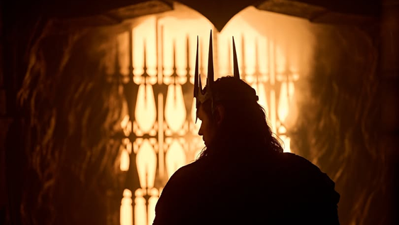 El gran villano de El Señor de los anillos: Los anillos del pder, el oscuro Sauron.