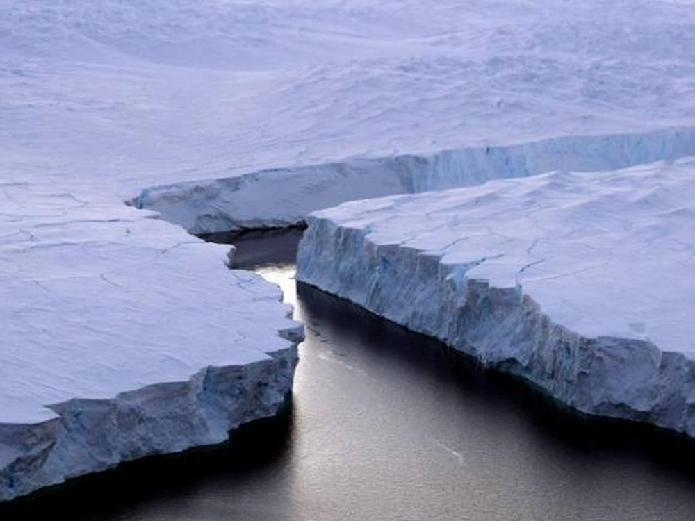 ¿Un iceberg gigante?