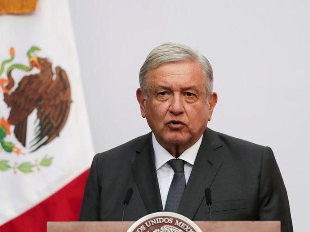 El presidente mexicano López Obrador tiene Covid-19
