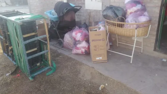 La desesperación de una joven madre que desalojaron de la casa que le prestaban