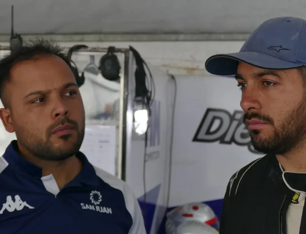 La lluvia complicó a los Leánez en clasificación