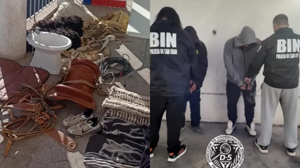 Desarticularon una peligrosa banda de delincuentes que atacaba casas de fin de semana en Zonda