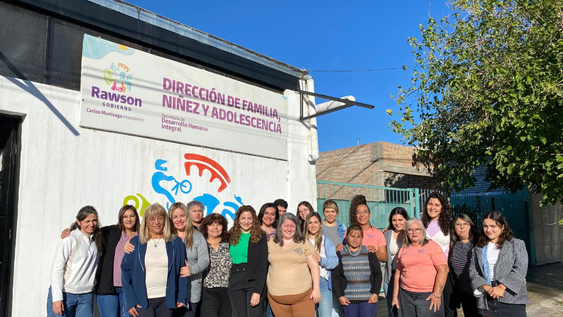 trabajo articulado y decenas de personas enfocadas en el bienestar de rawson, la tarea de una de las pocas areas que incluye diversidad en su agenda
