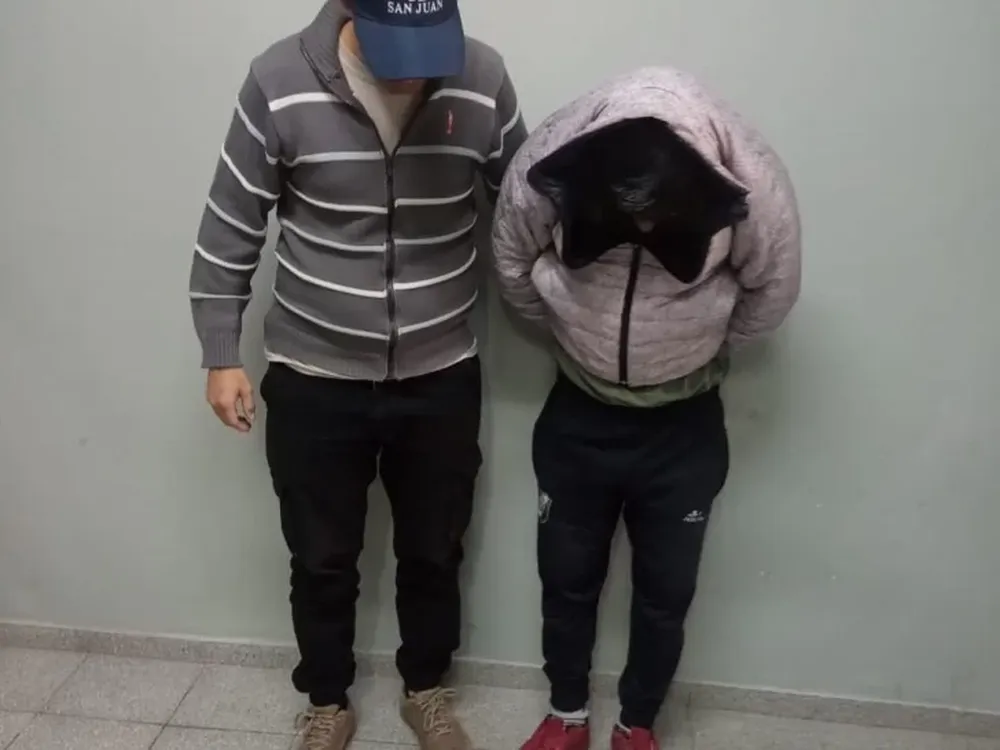 Tienen antecedentes y ahora cayeron por un violento asalto a una mujer