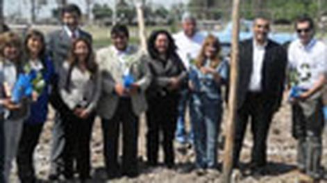 Inauguraron parral didáctico en la Agrotécnica San Juan Bosco
