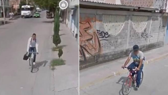 La inesperada imagen de Google Street View que muestra un choque entre dos bicicletas