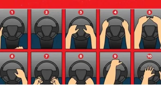 La forma en la que se agarra el volante refleja como se vive la vida