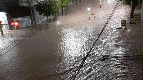 El estado de rutas y calles anegadas por la intensas precipitaciones