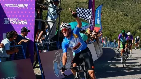 Vuelta del Porvenir: Fredes desbancó del primer puesto a Dotti en la etapa reina