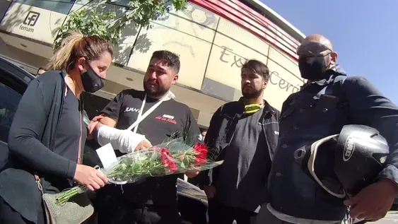 “El auto nos agarró de atrás y ella amortiguó todo el golpe… ¿ahora quién me la devuelve?”