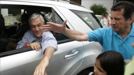 Piñera supera a Frei por más de 5 puntos
