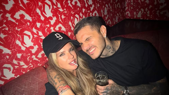 China Suárez y Mauro Icardi.