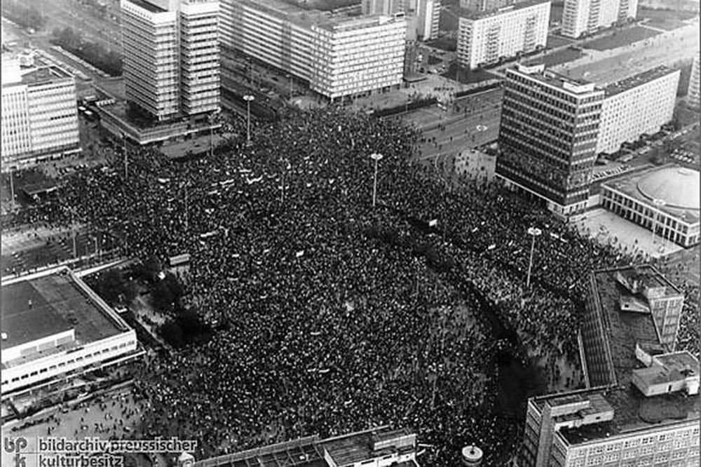 Una marcha anticipó la caída del Muro de Berlín