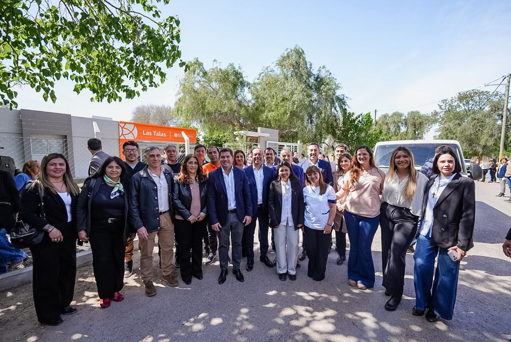 Marcelo Orrego inauguró las obras del CAPS Las Talas, que amplió su superficie y sus prestaciones para atender a más de 400 vecinos.