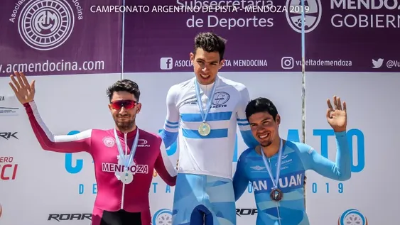 San Juan sumó 4 preseas en la última jornada y se adjudicó el medallero del Argentino de Pista