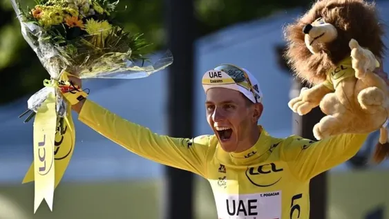 El esloveno Pogacar alcanzó segundo título consecutivo en el Tour de Francia