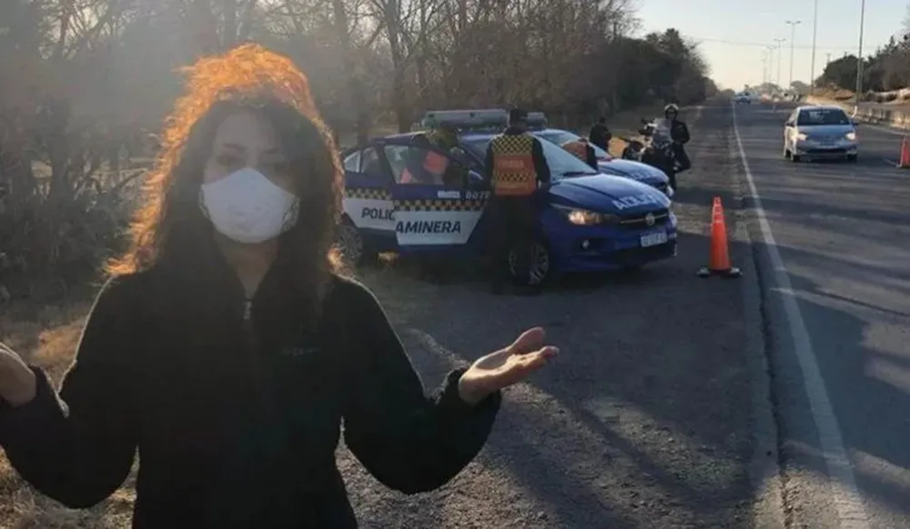 Multaron a Patricia Sosa: iba a 120 kilómetros por hora