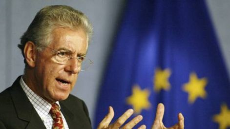 Mario Monti fue designado como el nuevo primer ministro de Italia