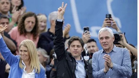 DEMOSTRACIÓN DE FUERZA. Kicillof estará acompañado por una mayoría de intendentes bonaerenses del PJ, legisladores y sindicalistas de la CGT.