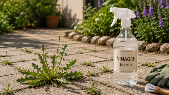 mezcla vinagre, detergente y sal: para que sirve y por que los jardineros lo recomiendan