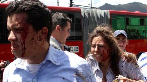 Atentado en Bogotá: 5 muertos