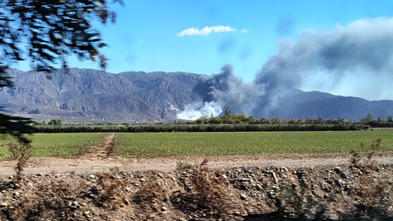 Incendio en el Parque Tecnológico Ambiental.