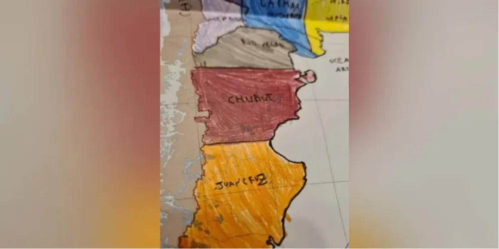 Un alumno confundió el nombre de la provincia Santa Cruz y se volvió viral