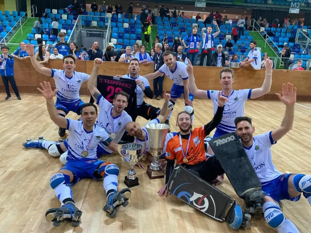 Hockistas sanjuaninos conquistaron la Copa de Francia con el Quévert