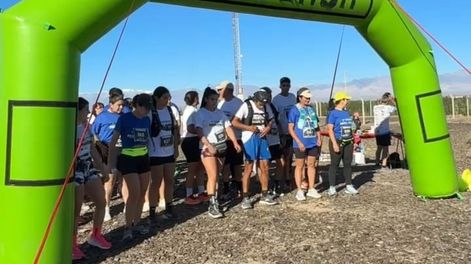 Desafío Peka en marcha. El Dique Cuesta del Viento fue el escenario de la primera edición de una prueba más que especial.