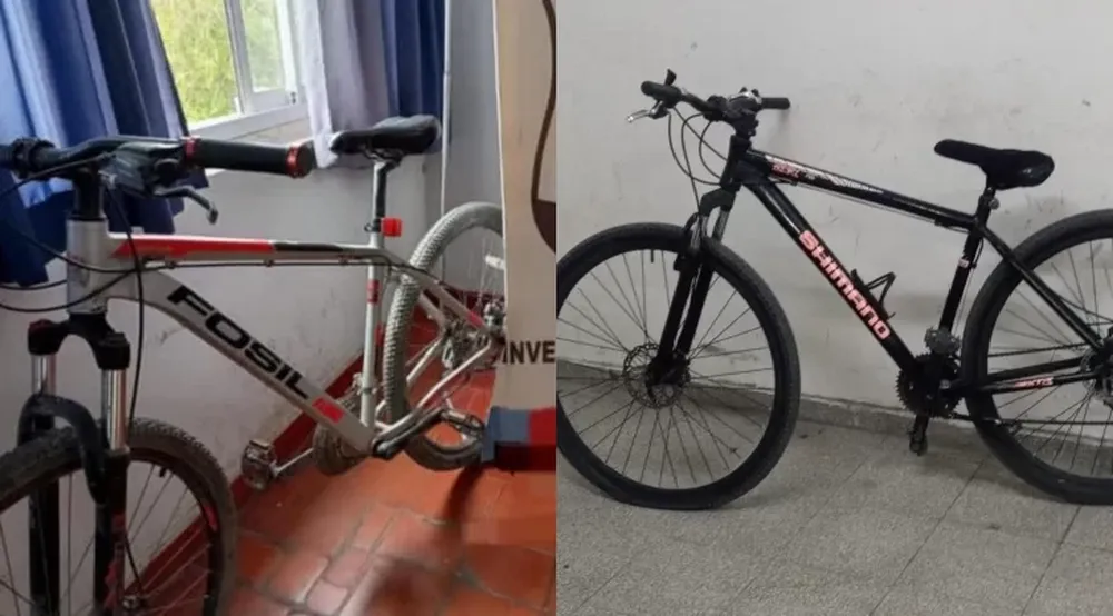 Dos allanamientos en Pocito arrojaron el hallazgo de dos bicicletas que habían sido robadas