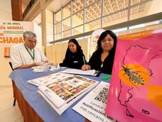 Esta mañana, por el Día Mundial de la Enfermedad de Chagas se realizaron testeos gratuitos en la Planta Baja del Centro Cívico. Esta mañana, por el Día Mundial de la Enfermedad de Chagas se realizaron testeos gratuitos en la Planta Baja del Centro Cívico.