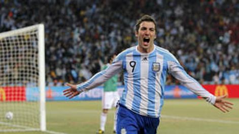 Higuaín es el goleador de la Copa del Mundo