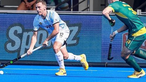 Con el sanjuanino Agustín Bugallo, Argentina debutó con una victoria en el Mundial de India
