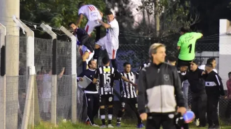Peñarol se quedó con las ganas y empató con Juventud Unida en Pocito