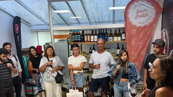 Los vinos sanjuaninos conquistaron a los turistas que visitaron la Costa Atlántica.