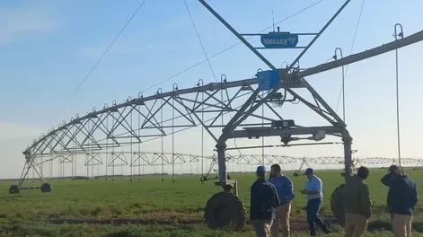 Riego con pivote y energía solar hoy son posibles en San Juan