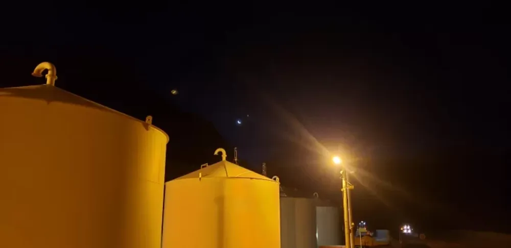 ¿Vieron OVNIS anoche en Veladero?