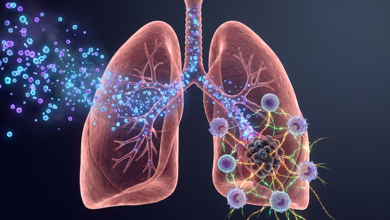 un estudio identifica como el humo del cigarrillo puede dar origen al cancer de pulmon