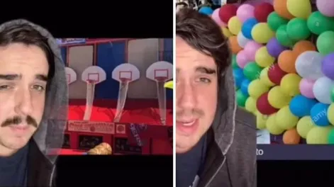 Un tiktoker contó los secretos para que nadie gane en los típicos juegos de feria