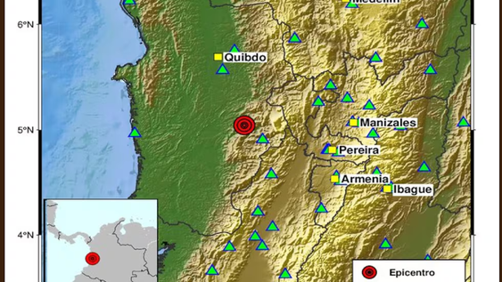 Un terremoto de 7,4° sacudió Colombia