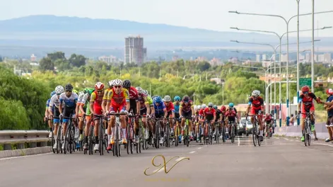 Nicolás Tivani fue tercero en la etapa inaugural de la Vuelta a Mendoza