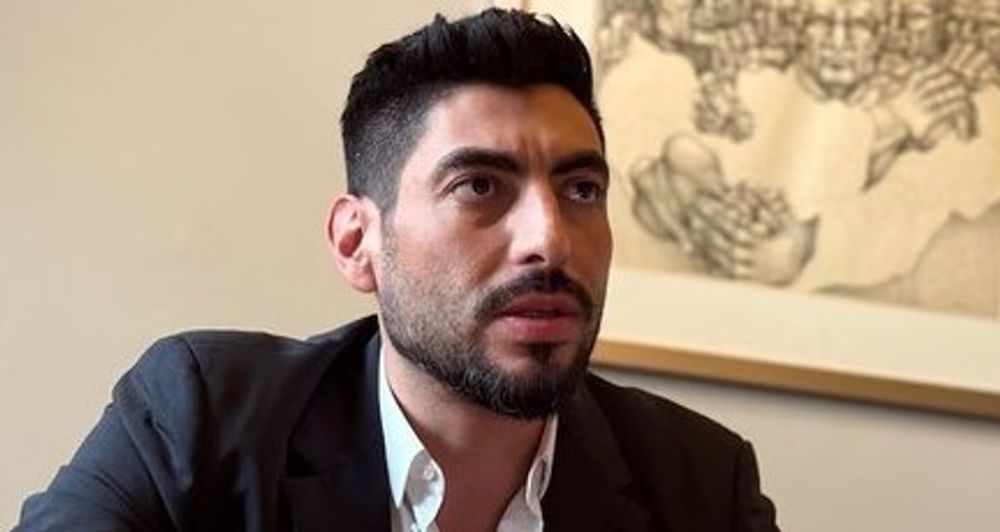 Facundo Moyano, imputado por violencia de género contra su novia.