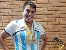 Selectivo. Lucas Garcés buscará meterse en alguna de las plazas para los Juegos ODESUR.