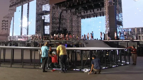 El festejo tendrá 3 veces más trabajadores que la mina Veladero