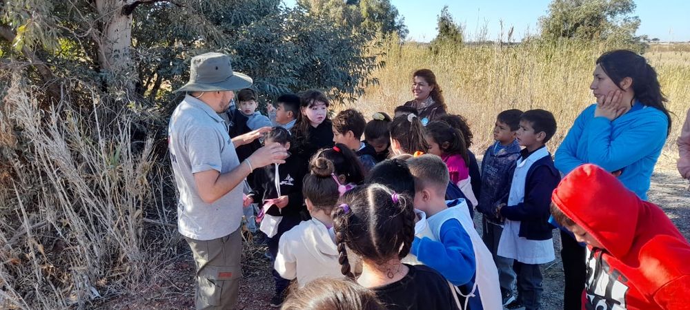Rawson fomenta el turismo educativo y ambiental con visitas guiadas para conocer la flora y fauna del departamento.