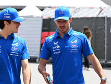 Franco Colapinto junto a Pierre Gasly