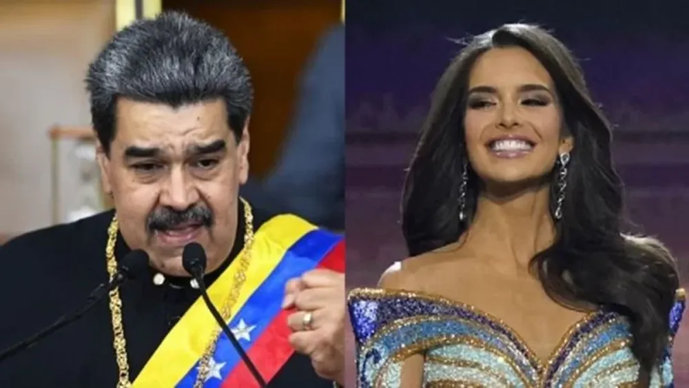 Maduro indignado por perder concurso de belleza: “Nos robaron el Miss Universo”