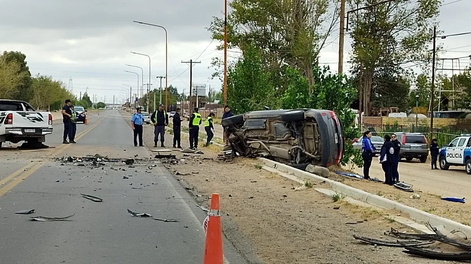 Dos policías muertos por la imprudencia de un joven.