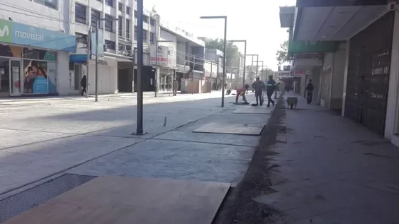 Liberaron el primer tramo de la peatonal para mejorar la circulación